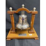 MOTOR/YACHTING: Superb Ships bell trophy owned by Sir Roy Fedden (1885-1973). It was won by