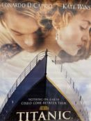 MOVIES: James Cameron's Titanic oversize display posters. 47ins. x 70ins. (4)