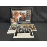 MOVIES: Titanic related film material including, framed film cells and photographs relating to Raise