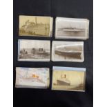 THE MAY COLLECTION: Ocean liner related postcards and photographs to include some White Star Line.