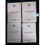 BELFAST SHIPBUILDING: Harland and Wolff soft bound company handbooks for staff employees. 6ins. x