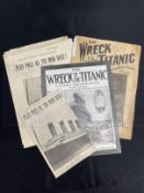 R.M.S. TITANIC: Period sheet music to include 'Wreck of the Titanic', 'The Ship That Will Never