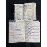 R.M.S. TITANIC: Frederick Dent Ray's Continuous Certificates of Discharge Books from 1898-1900, then