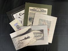 CUNARD: Mixed lot to include, photographs and ephemera mostly relating to R.M.S. Queen Mary. (