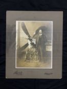 EARLY AVIATION PIONEERS/THE SAMUEL CODY ARCHIVE: A fine May & Co. Studio portrait of Cody
