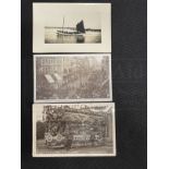 POSTCARDS: Unusual lifeboat related cards to include real photo Lifeboat Demonstration Southampton