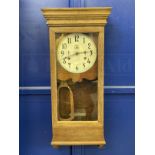 BELFAST SHIPBUILDING: Rare Harland and Wolff gatehouse wall clock from Harland and Wolff, Queen's