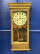 BELFAST SHIPBUILDING: Rare Harland and Wolff gatehouse wall clock from Harland and Wolff, Queen's