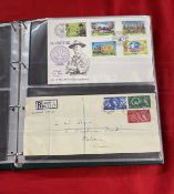 Stamps: First day covers, collection of three albums containing more than three hundred first day