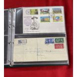 Stamps: First day covers, collection of three albums containing more than three hundred first day