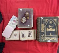 Photographs: Late 19th cent. Two photograph albums one containing photographs by Trowbridge