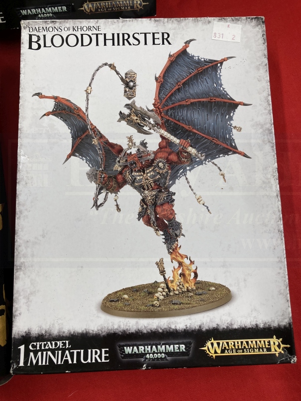 Toys & Games: Warhammer unmade, boxed construction kits, models. Archaon Blood Thirster, Daemons - Image 6 of 6