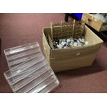 Toys & Games: War gaming box containing hundreds of small pots of paint for decorating models i.e