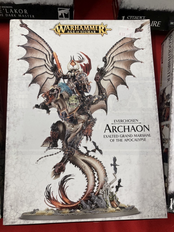 Toys & Games: Warhammer unmade, boxed construction kits, models. Archaon Blood Thirster, Daemons - Image 5 of 6