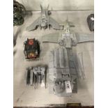 Toys & Games: Warhammer Fantasy Wargames, collection of assembled Space Marine vehicles including