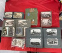 Postcards: Edwardian and later mainly GB topographical with some French and German, plus