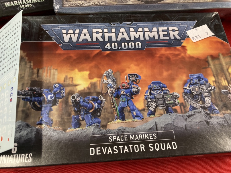 Toys & Games: Warhammer construction kits, warriors. Space Marines, Scouts with sniper rifles x 2, - Bild 7 aus 10