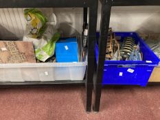 Toys & Games: Warhammer Fantasy Wargames, two boxes of mixed landscape boards, buildings, incomplete