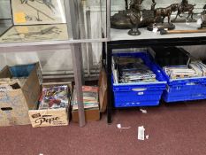 Sports Memorabilia: Football programmes, hundreds of examples from early 1950s through to 1990s