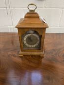 Clocks: 20th cent. Mahogany dwarf bracket clock with Rotherham of Coventry movement. A/F. 9¾ins.