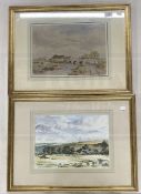 P.C. Clemmow two watercolours titled An Old Bridge, signed, framed and glazed 9¾ins. x 14ins. and