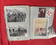 Pastimes: Interesting scrapbook album 1950s photographs of Boy Scout camps, includes an earlier