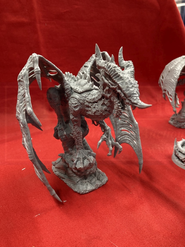 Toys & Games: Warhammer Fantasy Wargames, large scale ready made, unpainted Daemon Warriors. (5) - Image 7 of 7