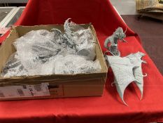 Toys & Games: Warhammer Fantasy Wargames, a box containing seven partly constructed large scale