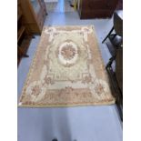 Carpets & Rugs: 20th cent. Laura Ashley Aubusson type rug/hanging, ivory ground with floral