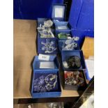 Swarovski Crystal: Collection of various items in Valerie Graham Ltd boxes to include