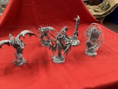 Toys & Games: Warhammer Fantasy Wargames, large scale figures, ready made , unpainted, including
