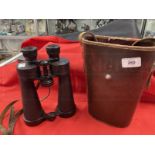 Scientific Instruments: Barr and Stroud 7.x binoculars in fitted case.
