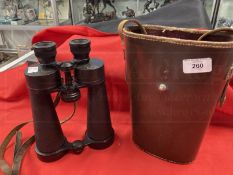 Scientific Instruments: Barr and Stroud 7.x binoculars in fitted case.