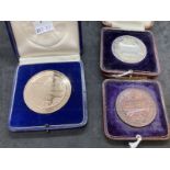 Medals: London City & Guilds Silver Technological Examination medal by Pinches of London in original