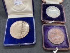 Medals: London City & Guilds Silver Technological Examination medal by Pinches of London in original