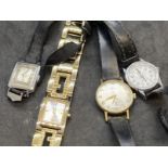 Watches: Ladies watches to include Cyma, Pilot and two others. (4)