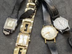 Watches: Ladies watches to include Cyma, Pilot and two others. (4)