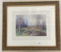 Henry Stannard R.B.A. (1854-1933): Watercolour, Pheasant Shooting, signed lower left, bears label to