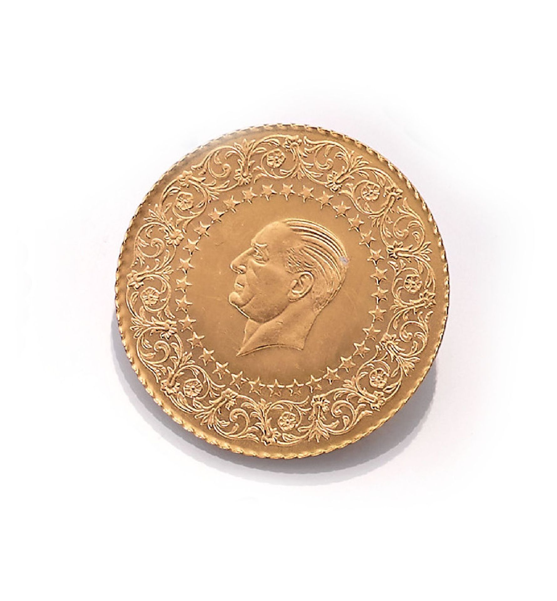 Goldmünze, 250 Piaster, Türkei, 1969, Mustafa Kemal