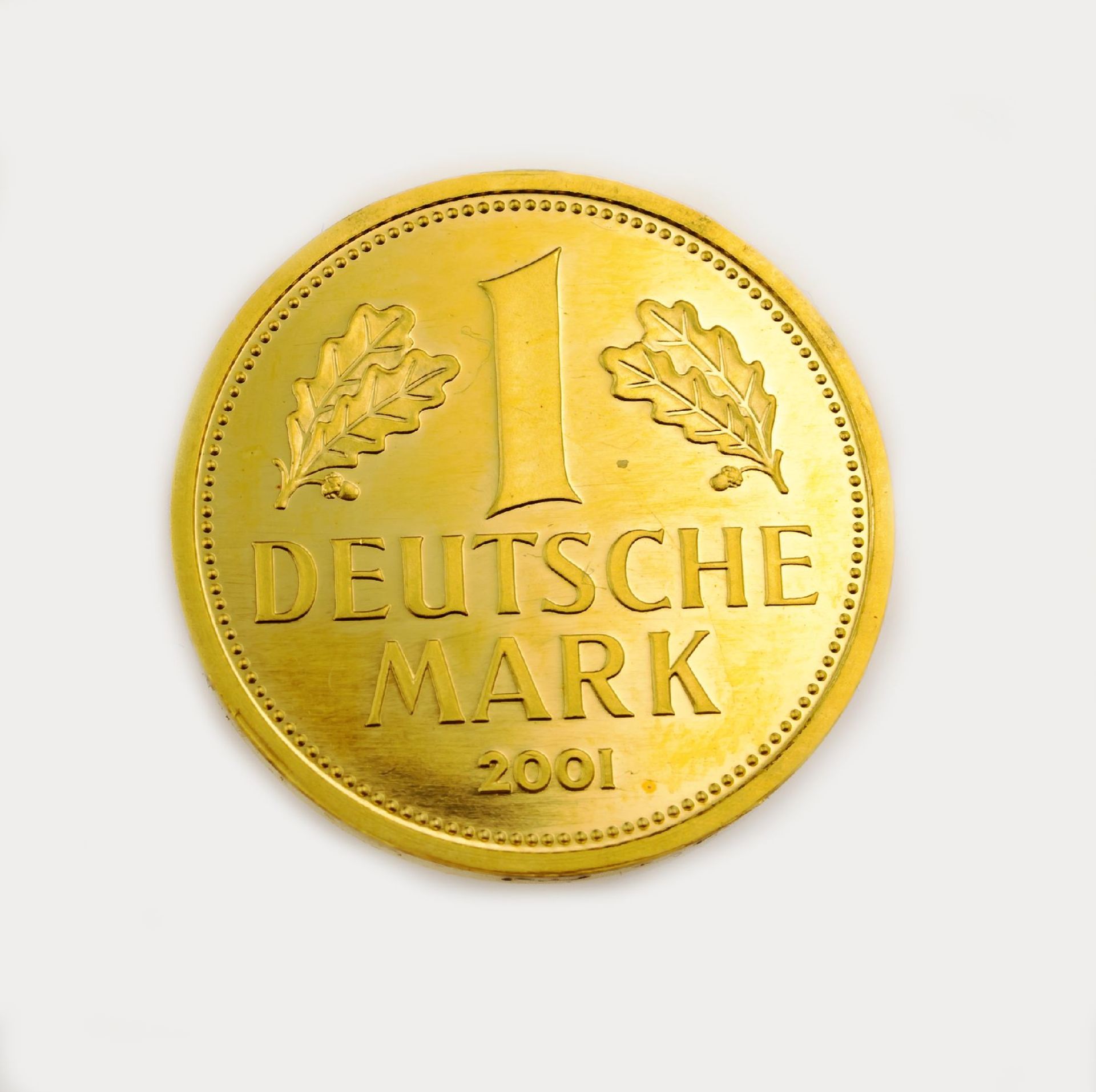 Goldmünze, 1 Deutsche Mark, Deutschland 2001,   sogen.