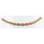 18 kt Gold Armband, GG 750/000, ca. 14.3 g,L. ca. 18.5