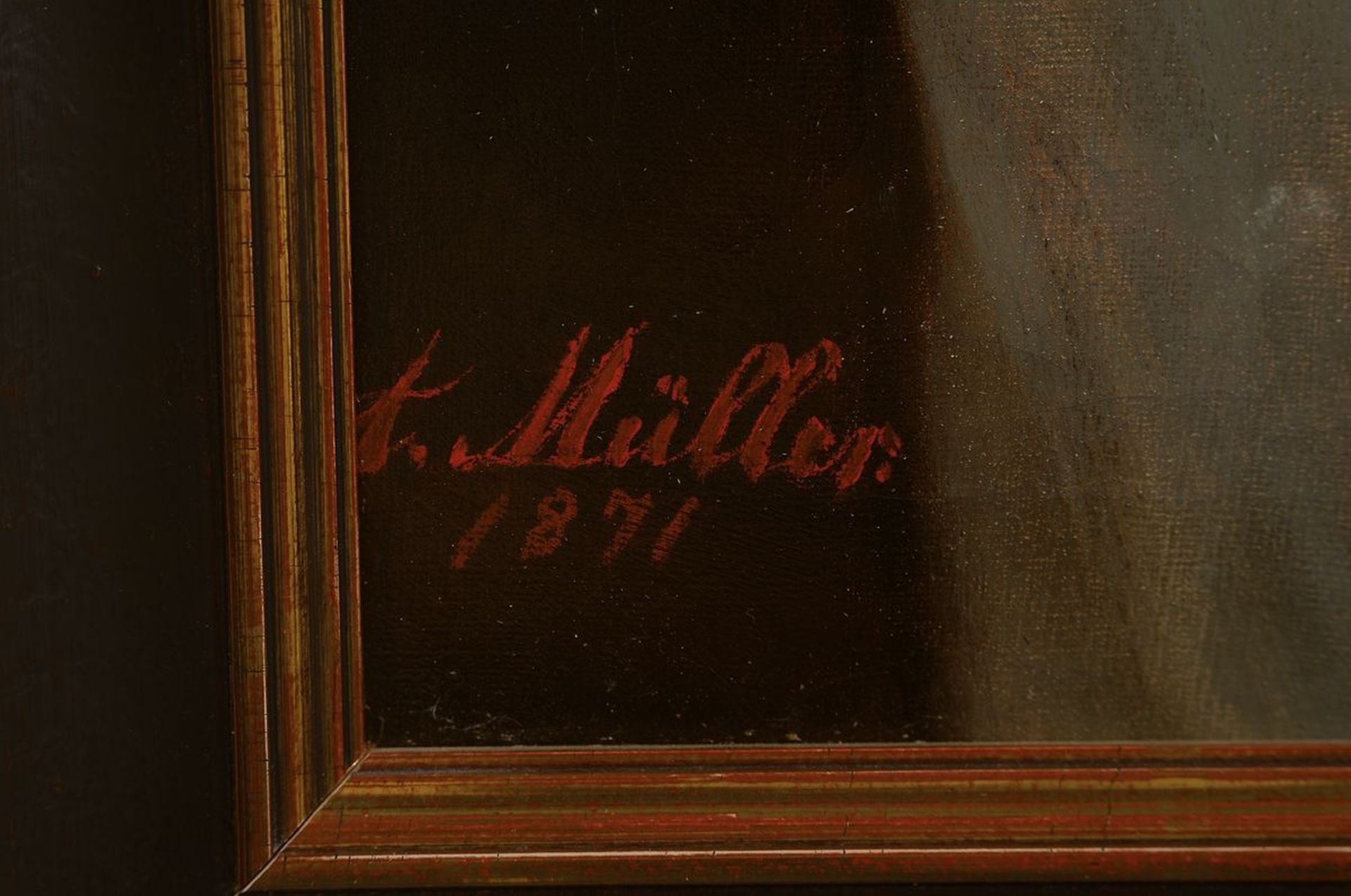 Anton Müller, 1853 Wien - 1897 ebenda,   Studium an der - Bild 2 aus 3
