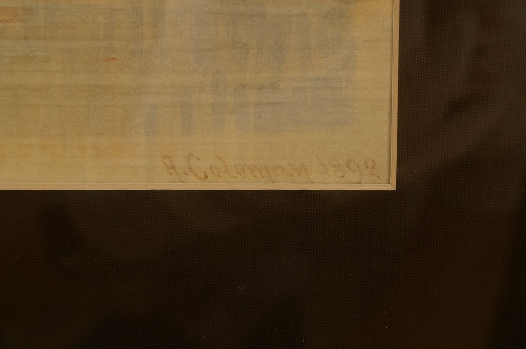 A. Coleman, britischer Künstler des 19.Jh., zwei - Image 3 of 6