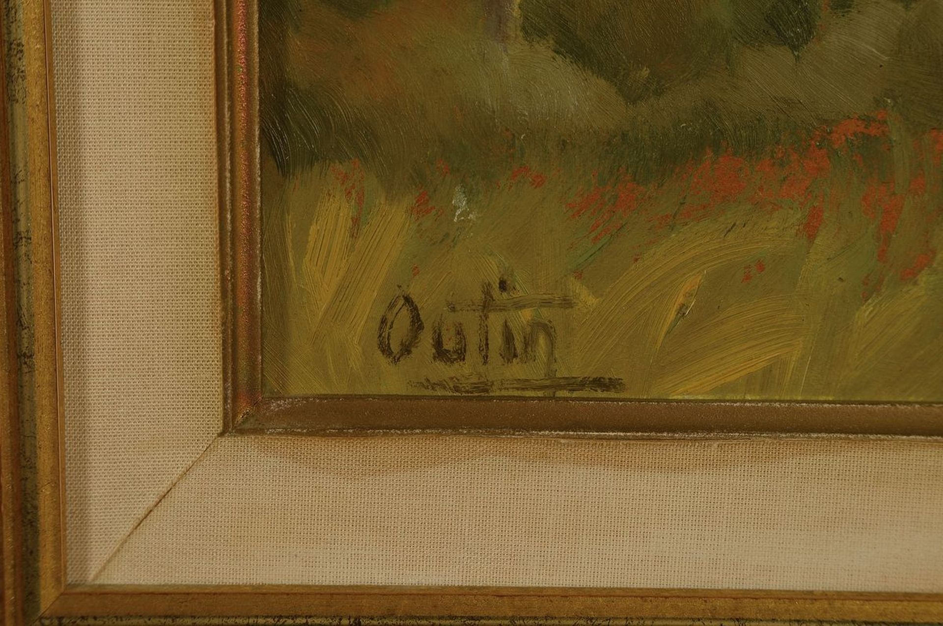 Julien Outin, französischer Maler der 1. Hälfte des 20. - Bild 2 aus 3