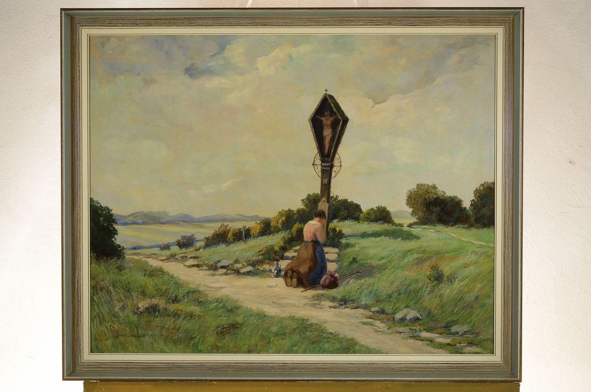 Heinrich Weckauf, 1885-1963,  deutsche Landschaftsmaler, - Bild 3 aus 3