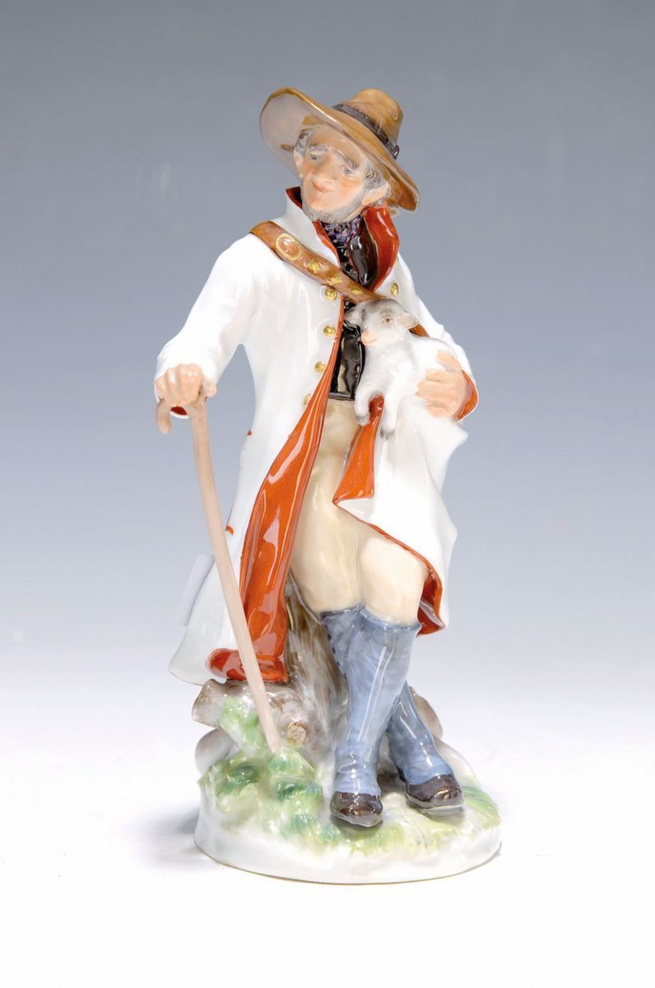 Porzellanfigur, Meissen, um 1900,  'Braunschweiger