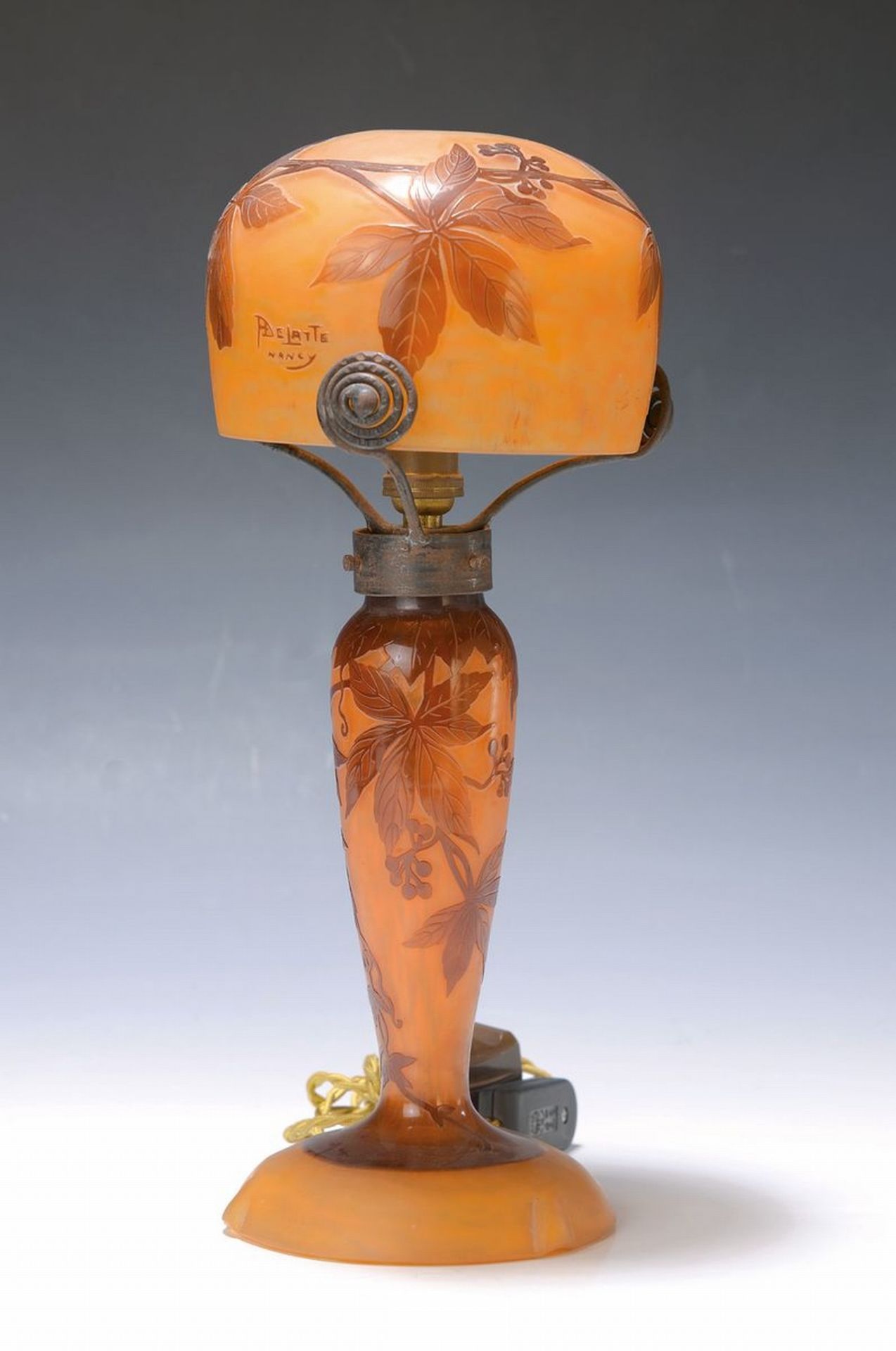 Tischlampe, André Delatte, Nancy, um, 1920,