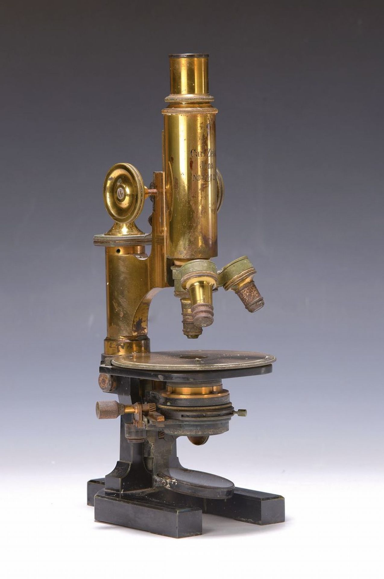Mikroskop Ernst Leitz Wetzlar, um 1900/1910,  num. 16524,