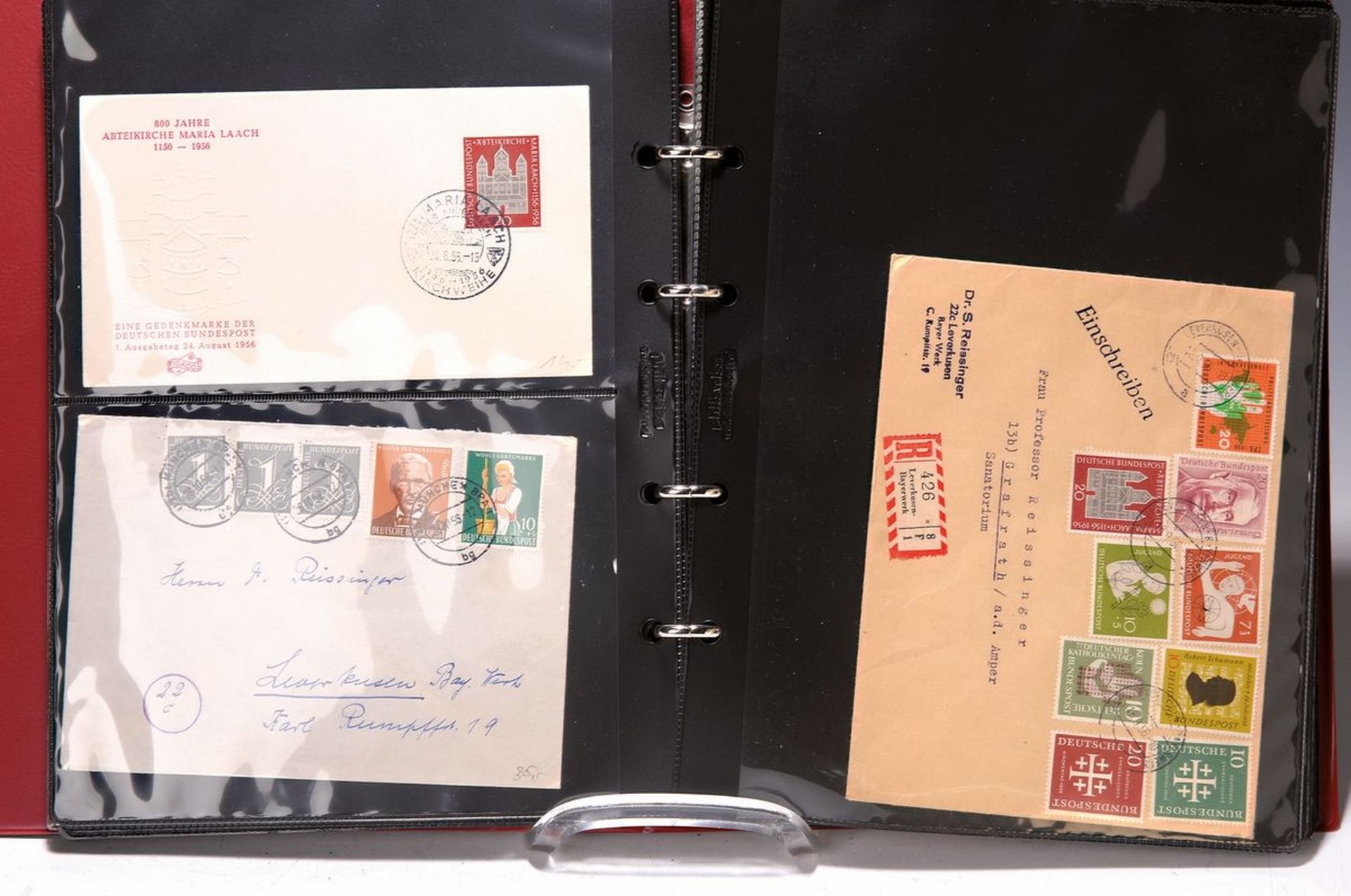 Briefmarkenalbum, Deutschland/Berlin/Europa,  ca. 90