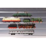 4 Lokomotiven und 11 Waggons, Trix Express, Spur HO,  2